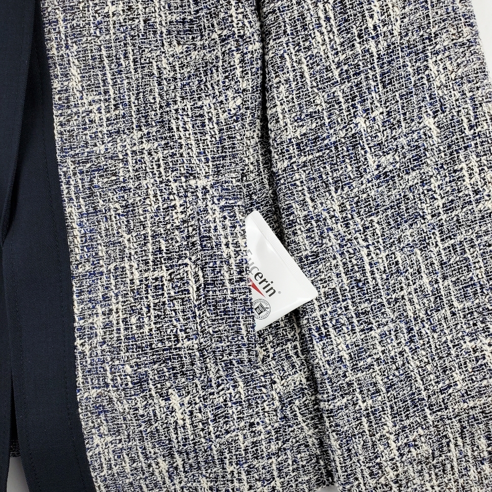 Kasper Euc One Button Lined Blazer 6p - image 6